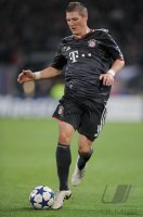 Fussball Champions League  Saison 2010/2011: Bastian Schweinsteiger (FC Bayern Muenchen)