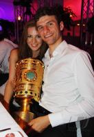 Fussball DFB Pokalfinale 2010:   SIEGERPARTY  FC Bayern Muenchen