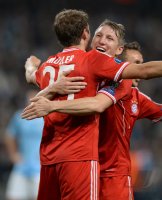 Fussball CHL  Saison 2013/2014:  Manchester City - FC Bayern Muenchen