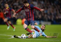 Fussball International CHL Saison 13/14: Manchester City - FC Barcelona