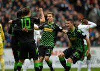 Fussball, 1. Bundesliga  Saison 2013/2014: SV Werder Bremen - Borussia Moenchengladbach