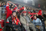 FUSSBALL 1. Bundesliga   VfB Fans im Rollsuhl