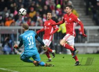 Fussball 1. Bundesliga Saison 16/17: FC Bayern Muenchen - RB Leipzig