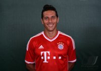 Fussball 1. Bundesliga 2013/2014:  Fototermin beim  FC Bayern Muenchen