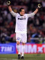 FUSSBALL SERIE A: JUBEL Julio Cesar Soares (Inter)