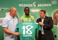 Fussball Bundesliga: Werder praesentiert Boubacar Sanogo