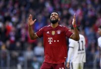Fussball 1. Bundesliga Saison 21/22: FC Bayern Muenchen -  TSG 1899 Hoffenheim
