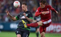 Fussball 1. Bundesliga  Saison 2012/2013:  SC Freiburg - SV Werder Bremen