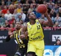 Basketball 1. Bundesliga 17/18 Hauptrunde: Walter Tigers Tuebingen - MHP RIESEN Ludwigsburg
