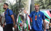 Fussball EURO 2021 Finale, Europameister Italien: Trainer Roberto Mancini