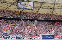 Fussball 1. Bundesliga  Saison 2011/2012: Fankurve  Mercedes-Benz Arena