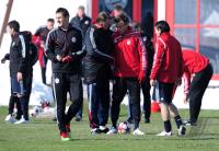 Fussball 1. Bundesliga : Training beim FC Bayern Muenchen