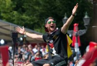 Ankunft der Deutschen Nationalmannschaft in Berlin nach dem Gewinn der Weltmeisterschaft 2014