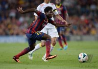 FUSSBALL International 2013/2014: Jean Marie Dongou Tsafack (Barca)