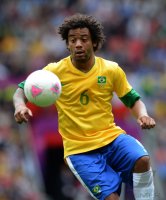 FUSSBALL Olympia 2012 Maenner: Brasilien - Weissrussland