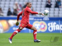 Fussball 2. Bundesliga:  Torwart Boy Waterman (Alemannia Aachen)