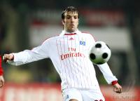 Fussball UEEA CUP, Hamburger SV: VAN DER VAART Einzelaktion