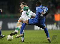 Fussball, 1. Bundesliga: Bremen - Wolfsburg