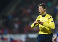 Fussball EM 2016 Quali: Schiedsrichter Wolfgang Stark (Deutschland)