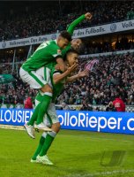 Fussball, 1. Bundesliga  Saison 2014/2015: Werder Bremen - Hertha BSC Berlin