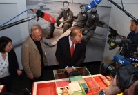 Fussball: Sonderausstellung in der Erlebniswelt des FC Bayern Muenchen in der Allianz Arena