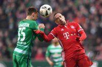 Fussball Bundesliga Saison 16/17: SV Werder Bremen - FC Bayern Muenchen
