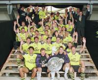 FUSSBALL; BVB Dortmund Mannschaftsbild 1996