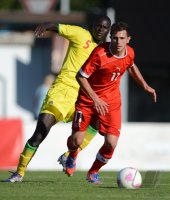 FUSSBALL Olympia 2012 Maenner: Testspiel:  Schweiz - Senegal