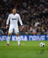 FUSSBALL INTERNATIONAL CHL ACHTELFINALE 12/13:  Cristiano Ronaldo (Real Madrid)