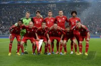 FUSSBALL INTERNATIONAL CHL VIERTELFINALE 12/13: FC Bayern Muenchen - Juventus Turin