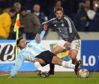 FUSSBALL; Spielszene GER -ARG