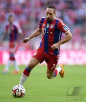 Fussball 1. Bundesliga Saison 14/15: Franck Ribery (FC Bayern Muenchen)