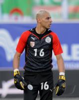 Fussball International: Torwart Faouzi  Chaouchi (Algerien)