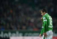 Fussball, 1. Bundesliga  Saison 2014/2015: SV Werder Bremen - Hannover 96
