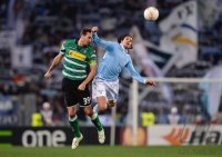 Fussball Europa League Saison 2012/2013: Lazio Rom - Borussia Moenchengladbach