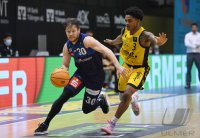 Basketball 2. Bundesliga 2020/2021: Tigers Tuebingen - Eisbaeren Bremerhaven