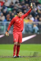 FUSSBALL INTERNATIONAL:  Torwart Diego Alves (Brasilien)