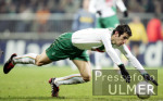 Fussball UCL: Bremen, MICOUD Einzelaktion