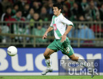 Fussball 1. Bundesliga: Bremen, VALDEZ Einzelaktion