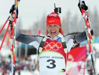 Olympische Spiele 2006 Turin - Biathlon 12,5 km Damen