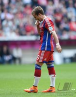 Fussball 1. Bundesliga Saison 14/15: FC Bayern Muenchen - Eintracht Frankfurt