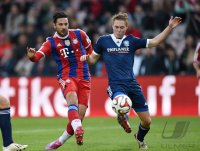FUSSBALL 1. Bundesliga 2014/2015:  FC Bayern Muenchen - Paulaner Traumelf