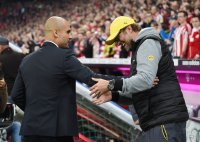 Fussball 1. Bundesliga Saison 14/15: FC Bayern Muenchen - Borussia Dortmund