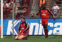 Fussball  1. Bundesliga  2000/2001: FC Bayern Muenchen - FC Schalke 04