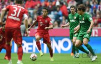 Fussball 1. Bundesliga Saison 14/15: Thiago Alcantara (FC Bayern Muenchen)