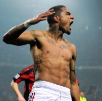 FUSSBALL SERIE A:  Kevin Prince Boateng (AC Mailand)