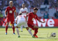 Fussball  1. Bundesliga  13/14: VfB Stuttgart - Bayer Leverkusen