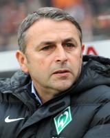 Fussball 1. Bundesliga : Manager Klaus Allofs (Werder)