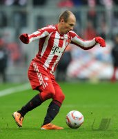 Fussball 1. Bundesliga : Arjen Robben (FC Bayern Muenchen)