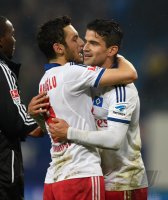 Fussball, 1. Bundesliga  Saison 2013/2014: Hamburger SV - Bayer 04 Leverkusen